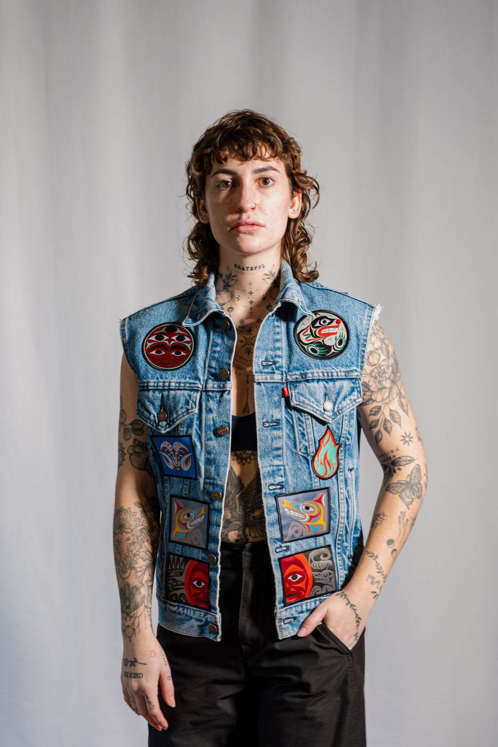 Custom Artwork Jean Jackets