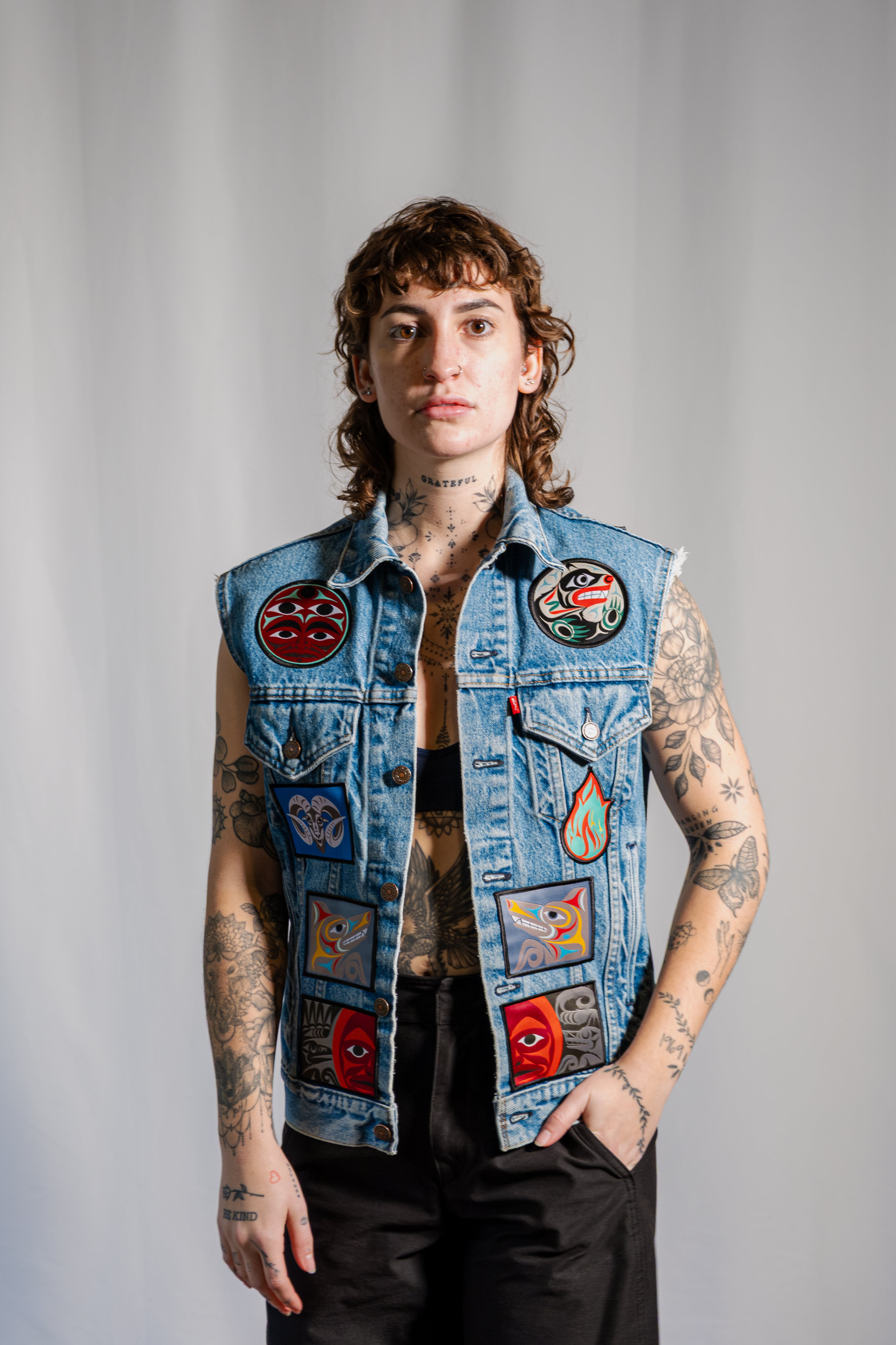 Custom Artwork Jean Jackets