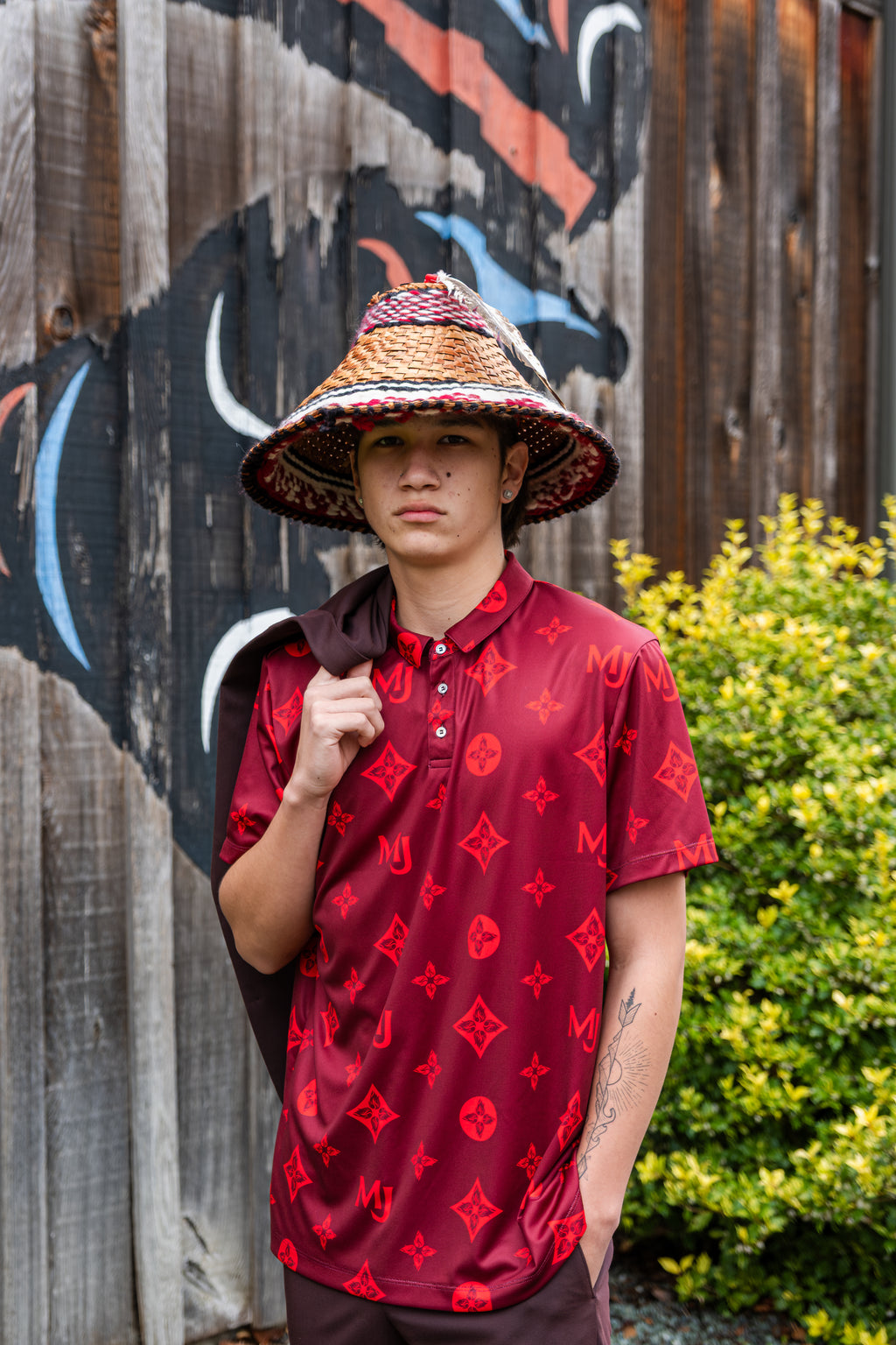 Fire Weed Polo Shirt