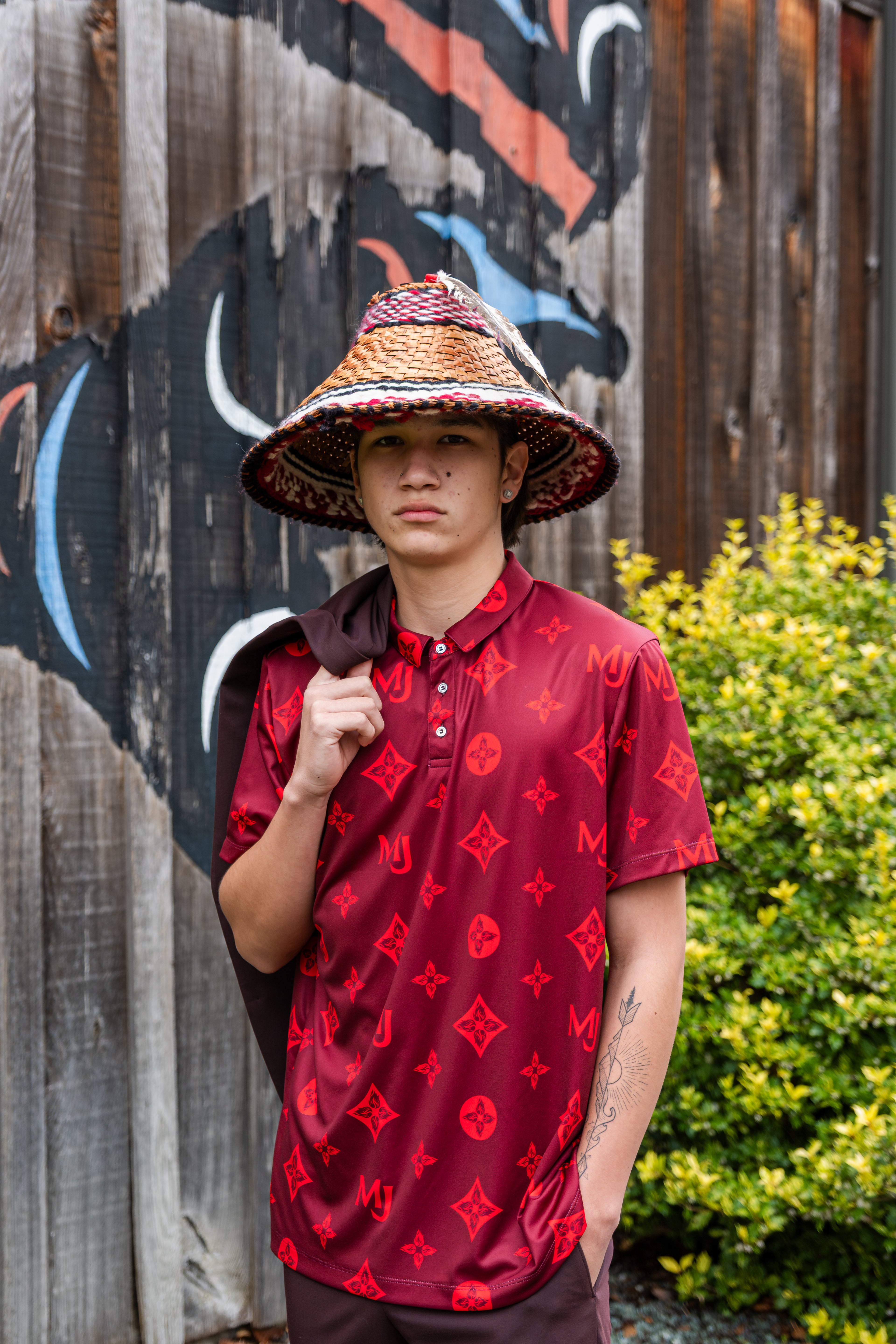 Fire Weed Polo Shirt