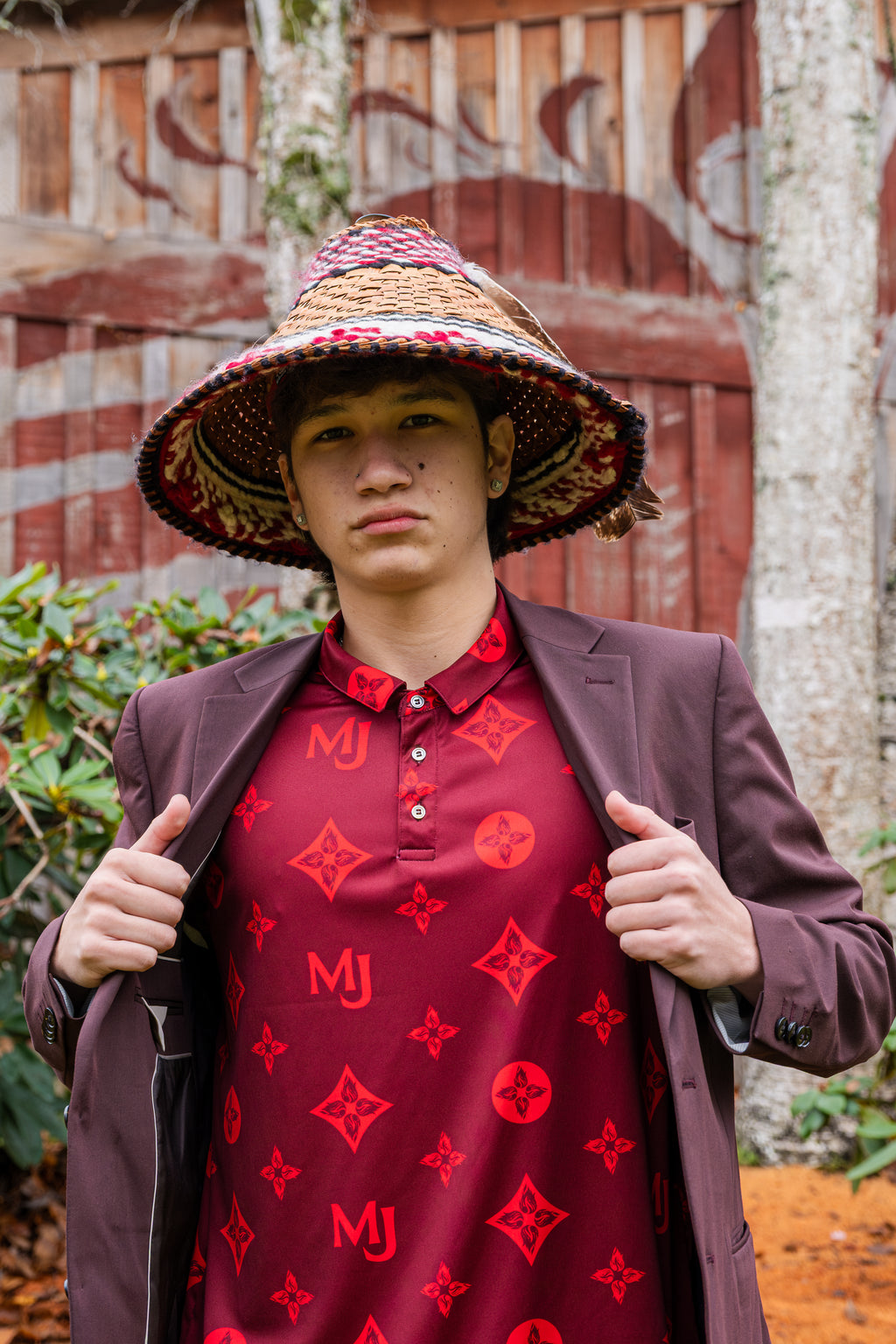 Fire Weed Polo Shirt