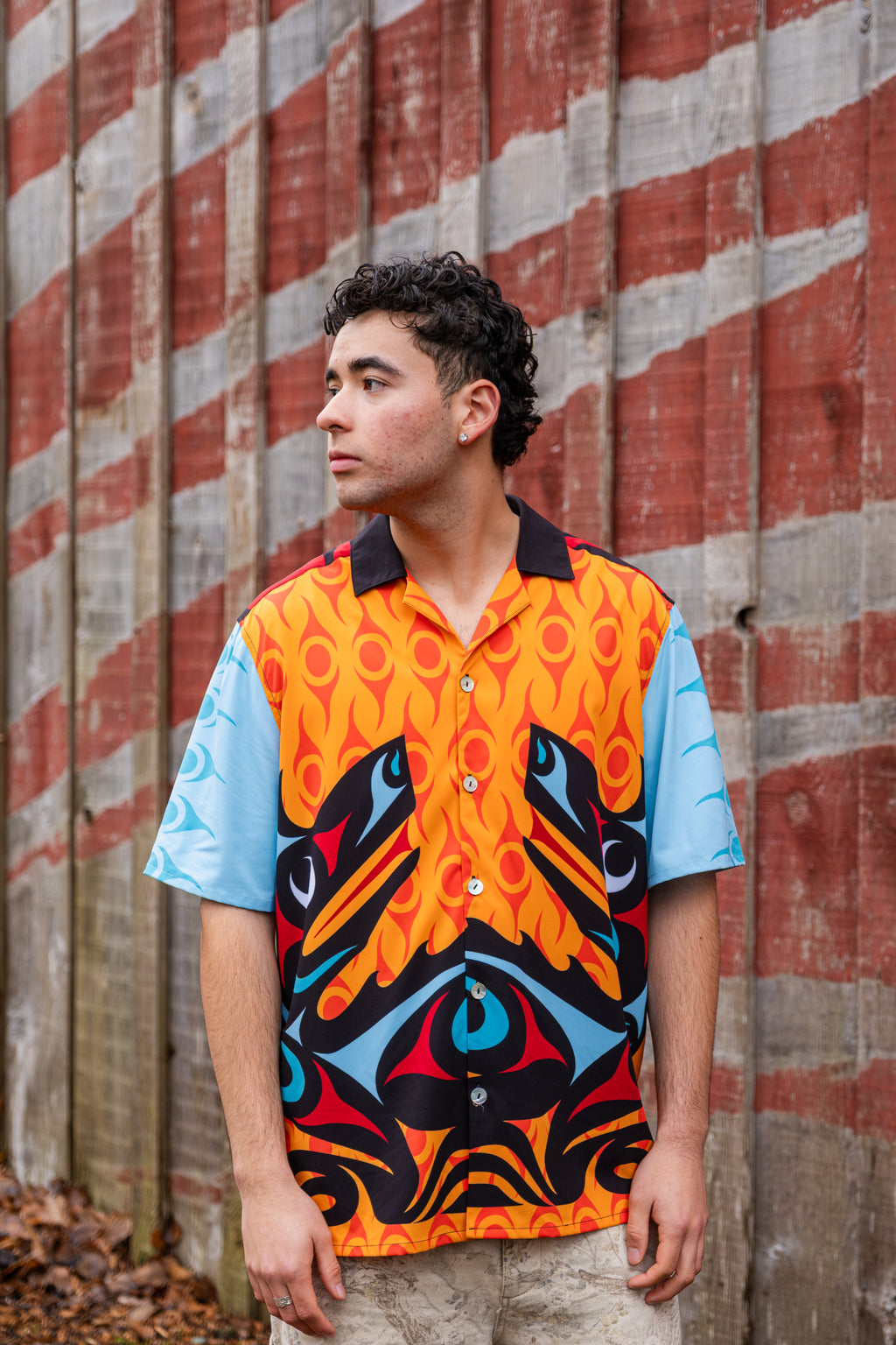 Fun in the Sun Short Sleeve Button Shirt