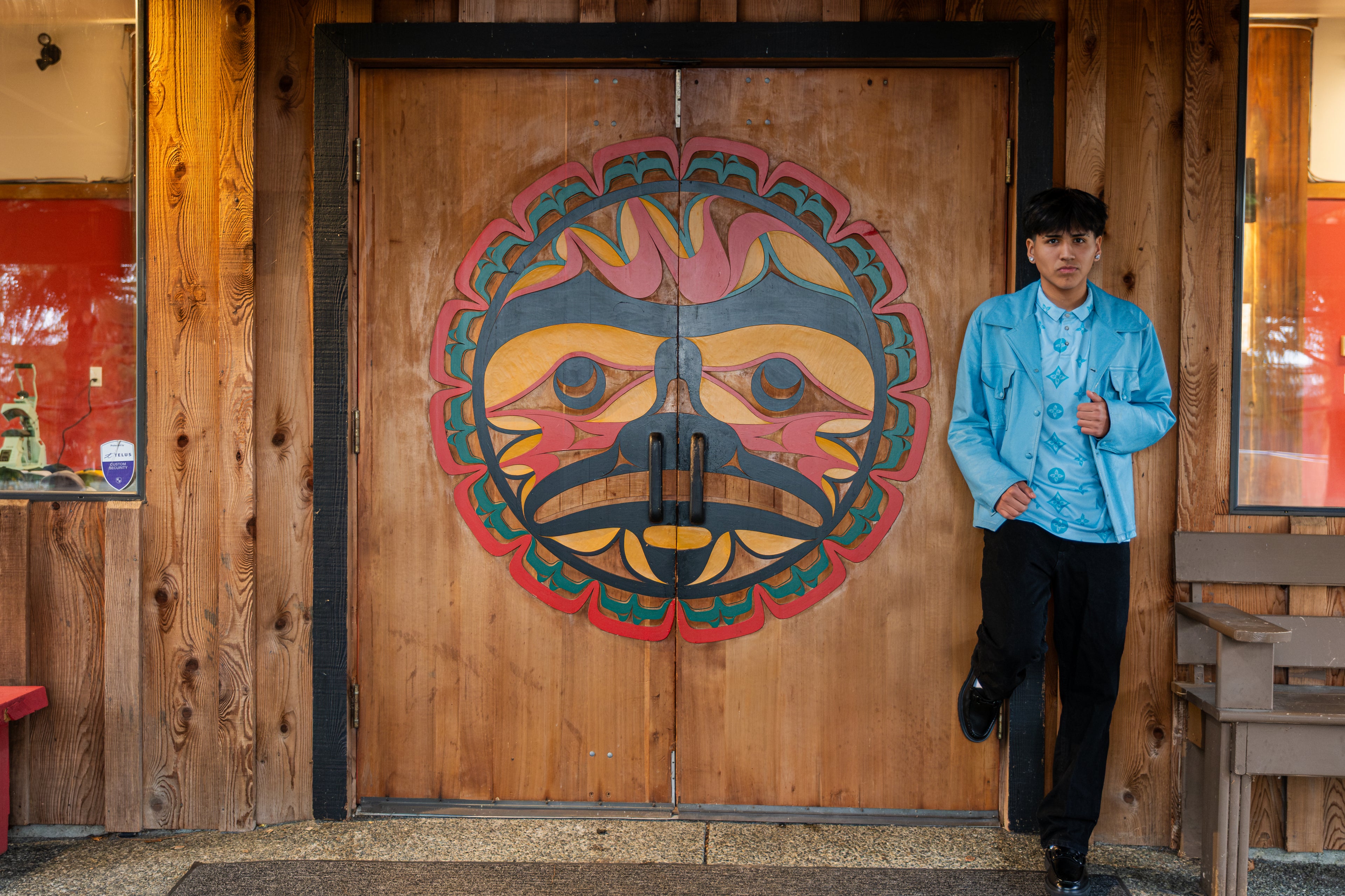 Sage Flame Polo Shirt