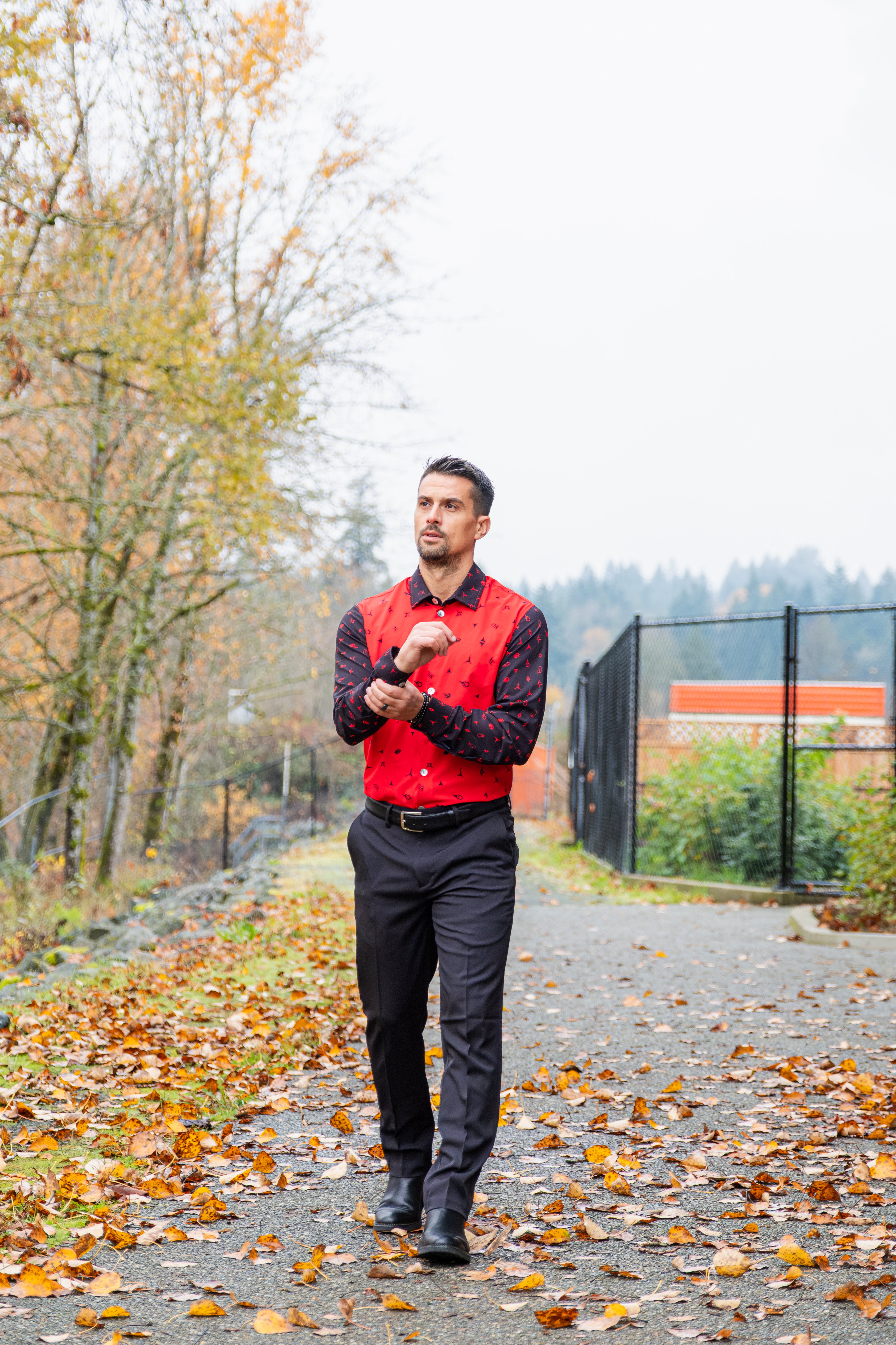 Elemental Long Sleeve Button Shirt