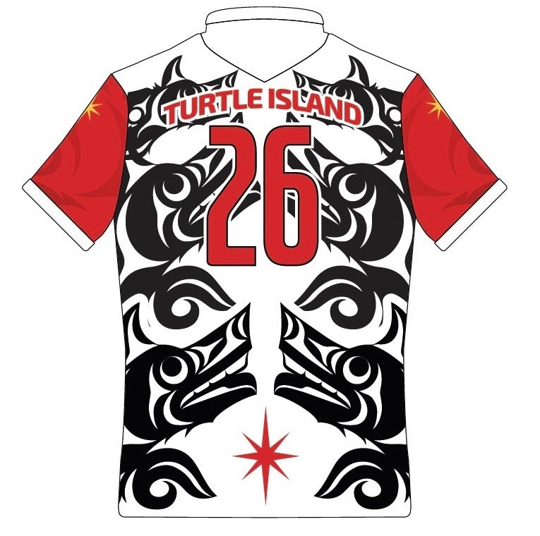 Wolfpack Jersey World Cup Inspired | Black and White