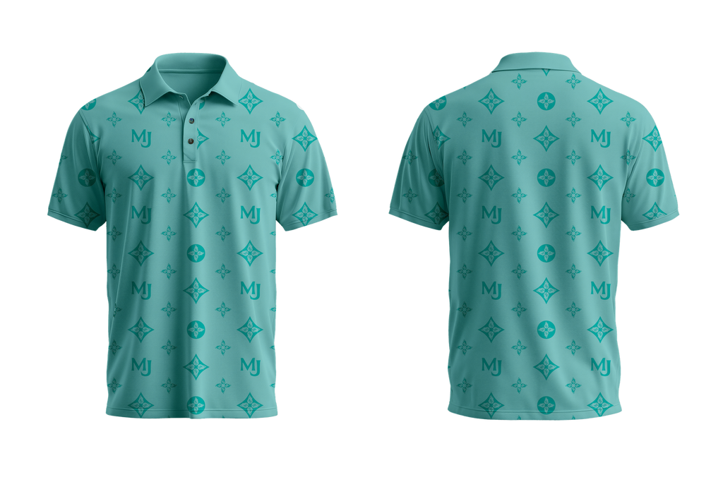 Sage Flame Polo Shirt