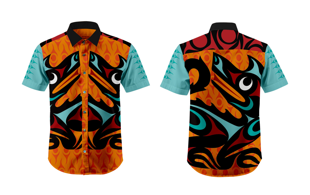 Fun in the Sun Short Sleeve Button Shirt