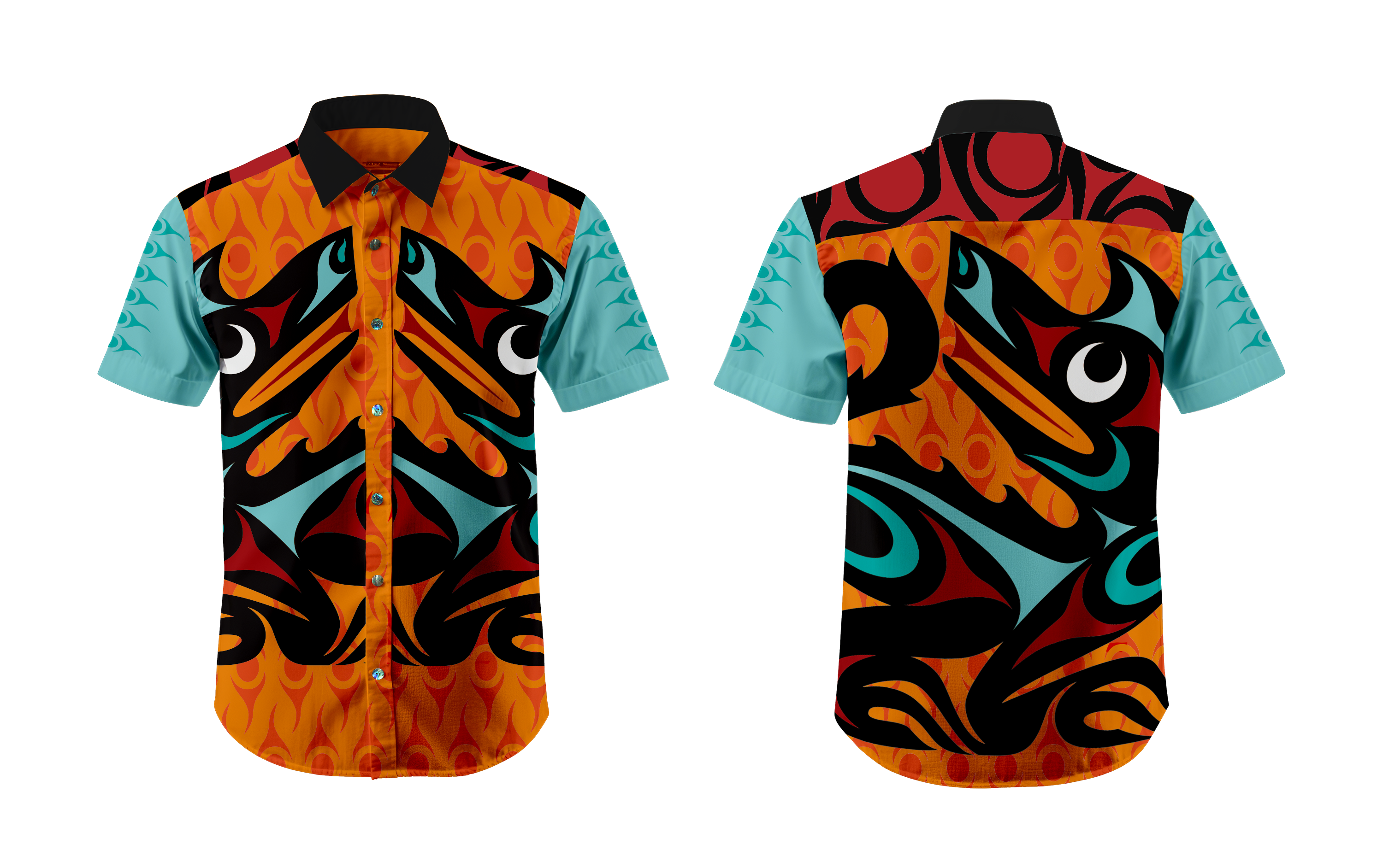 Fun in the Sun Short Sleeve Button Shirt