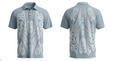 Salish Heron Grey Polo