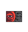 Moon Lover Wolf Artwork Patch
