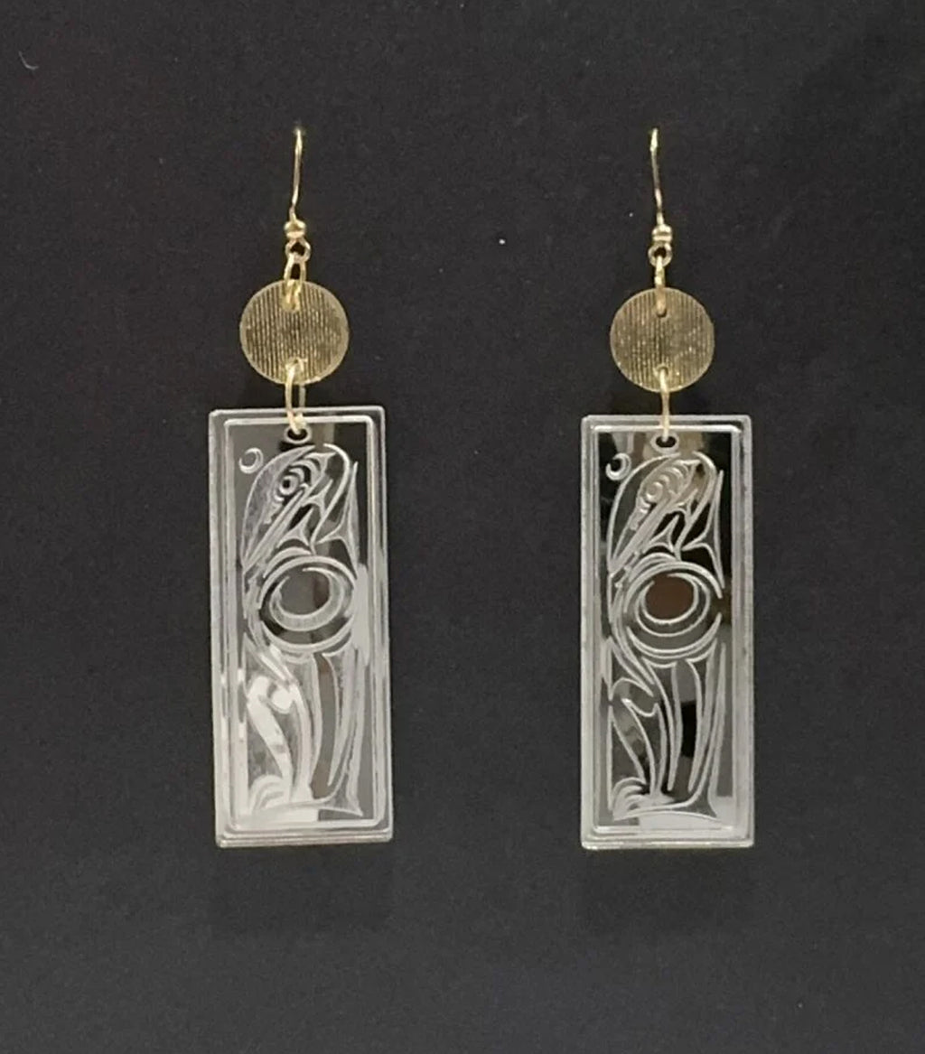 Heron Earrings